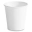 Picture of Single Wall Hot Cups, 10 oz, White, 1,000/Carton
