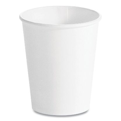 Picture of Single Wall Hot Cups, 16 oz, White, 1,000/Carton