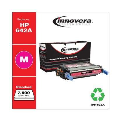 Picture of Remanufactured Magenta Toner, Replacement for HP 642A (CB403A), 7,500 Page-Yield