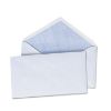 Picture of Business Envelope, #6 3/4, Monarch Flap, Gummed Closure, 3.63 x 6.5, White, 250/Box